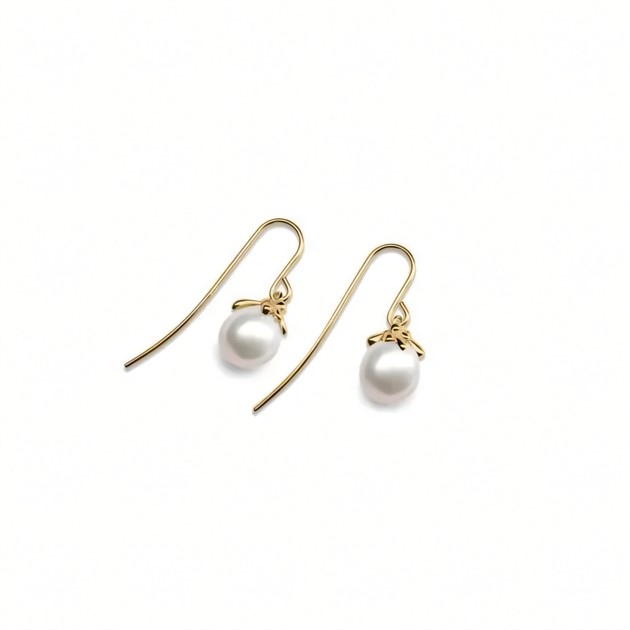 Öronhänge i guld barock